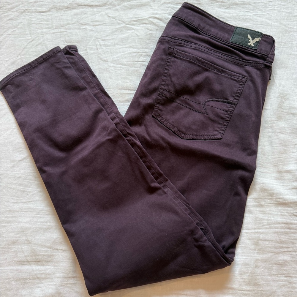 American Eagle Outfitters Brown Super Stretch Jeans